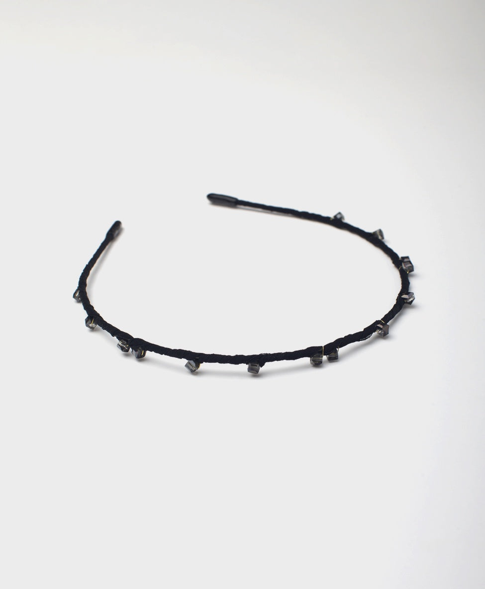 Mina Thin Headband / Black