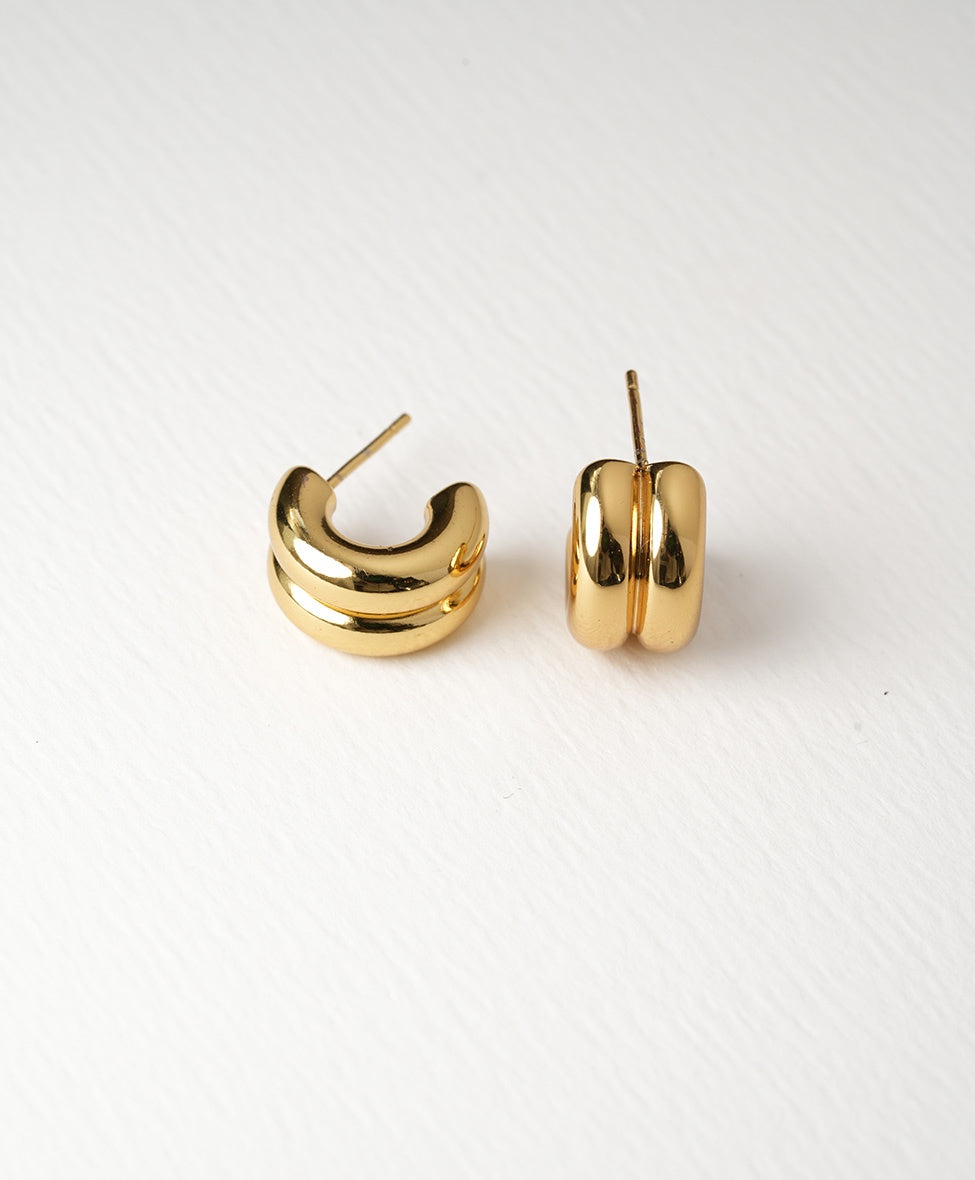 Cairo Hoops / SS / Gold