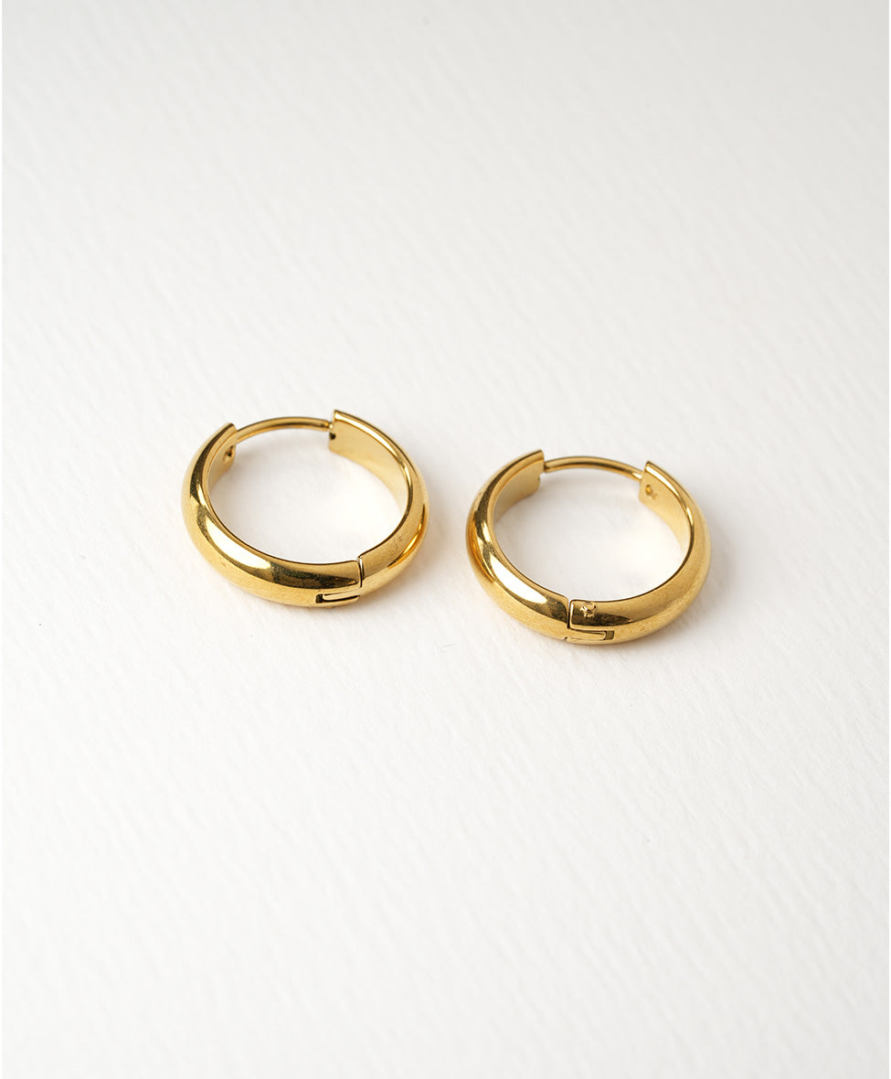 Elemental Large Hoops /SS/ Gold