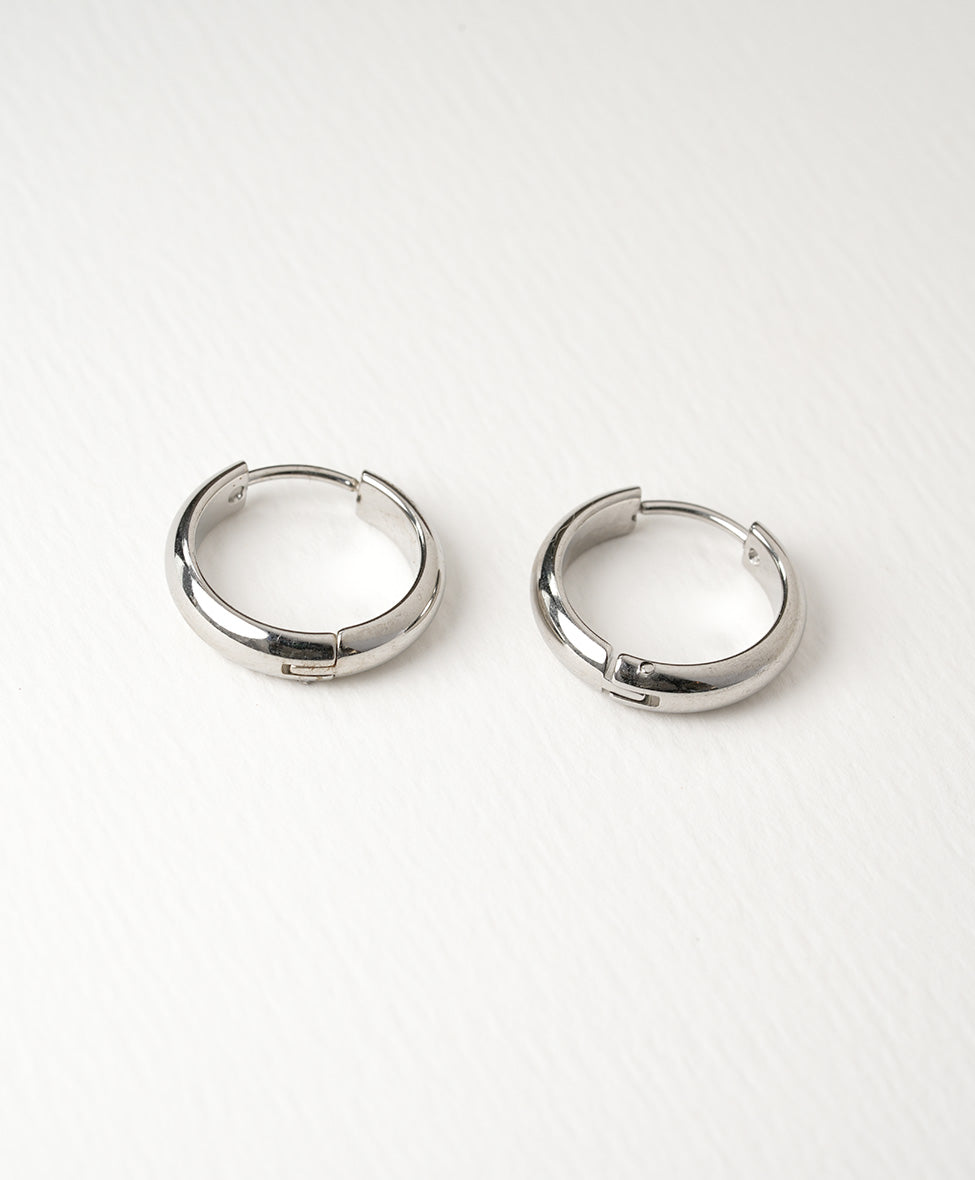 Elemental Large Hoops /SS/ Silver