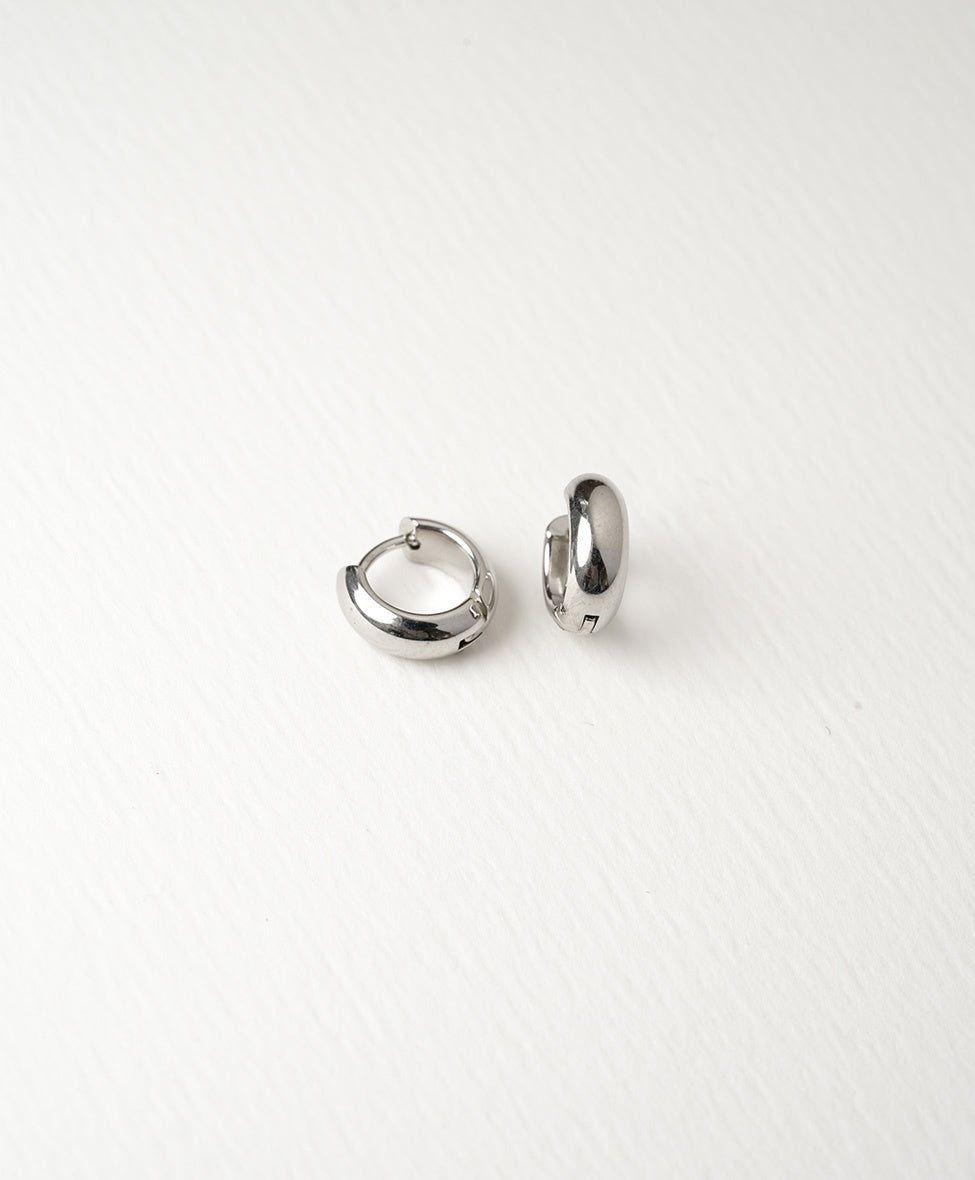 Elemental Mini Hoops /SS/ Silver