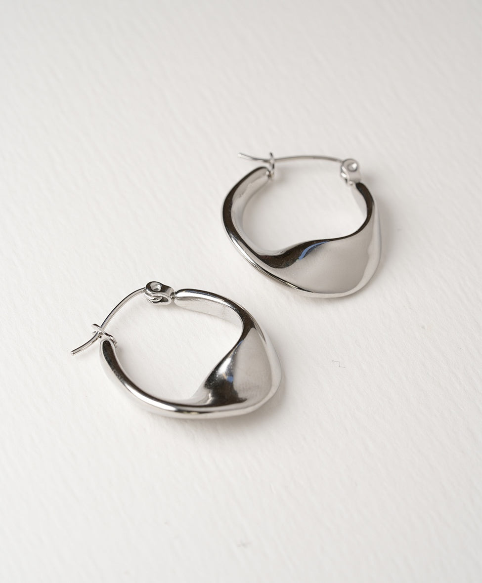 Lasso Hoops /SS/ Silver