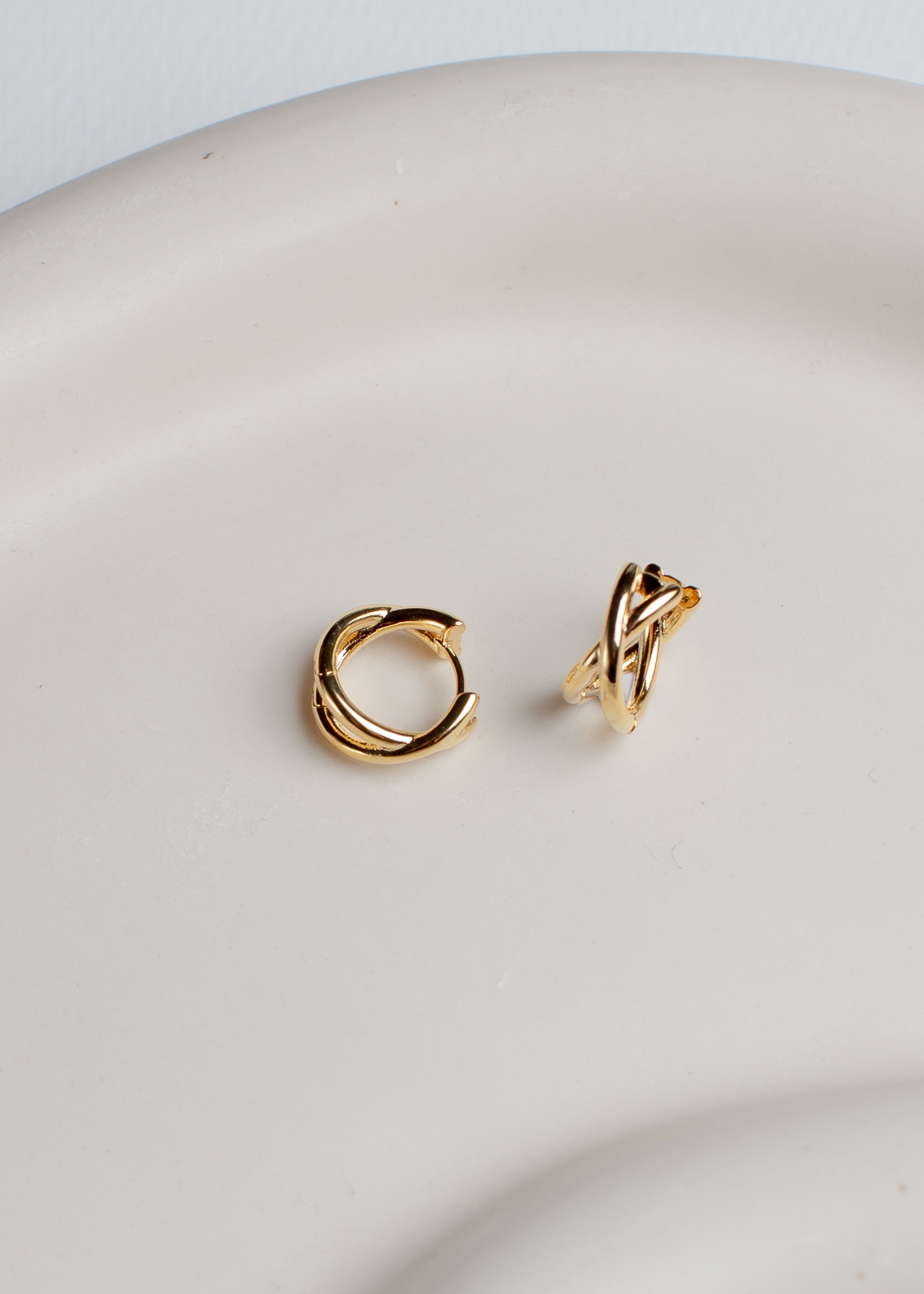 Muse Mini Hoops / Gold