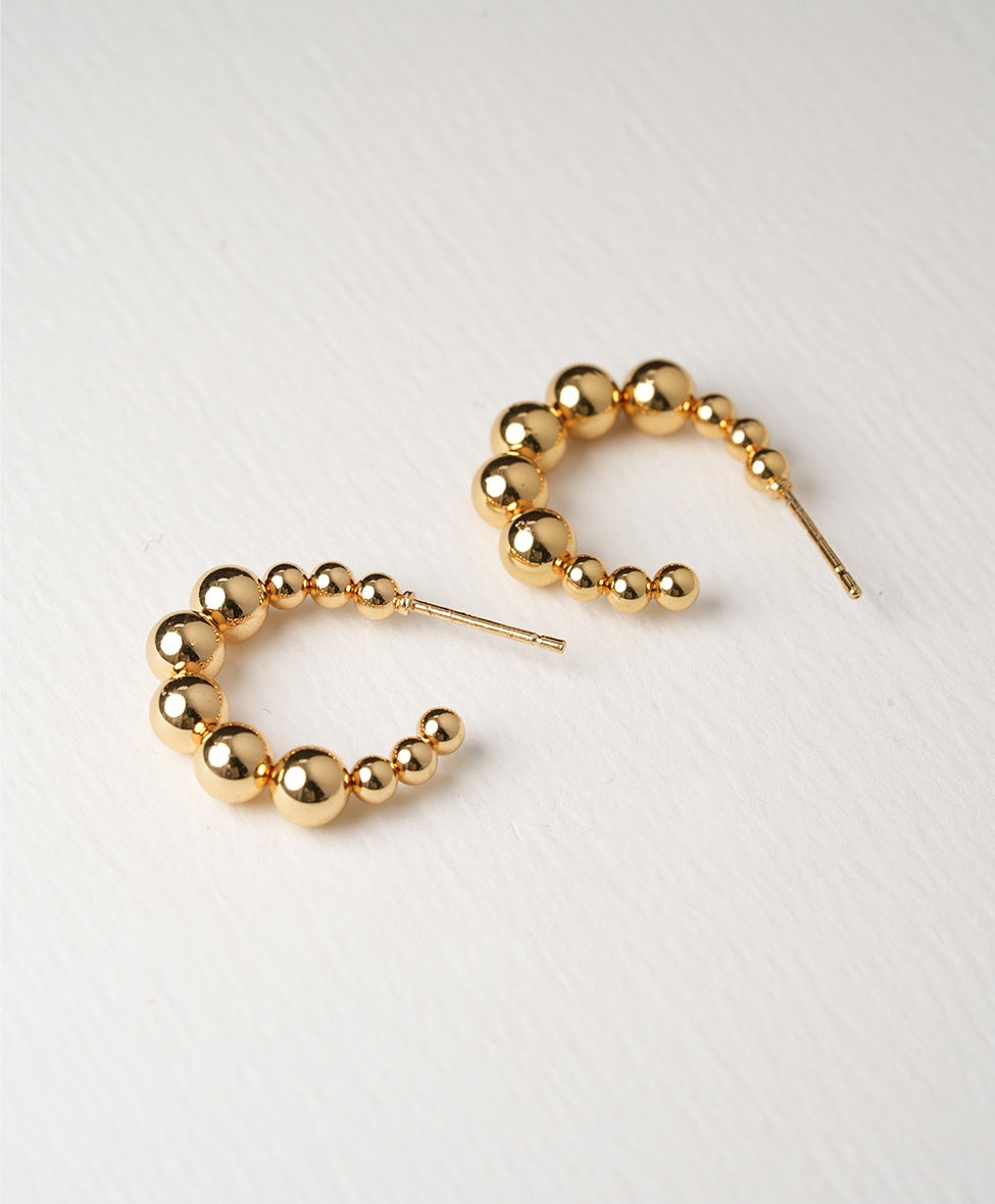 Poppy Small Hoops /SS/ Gold