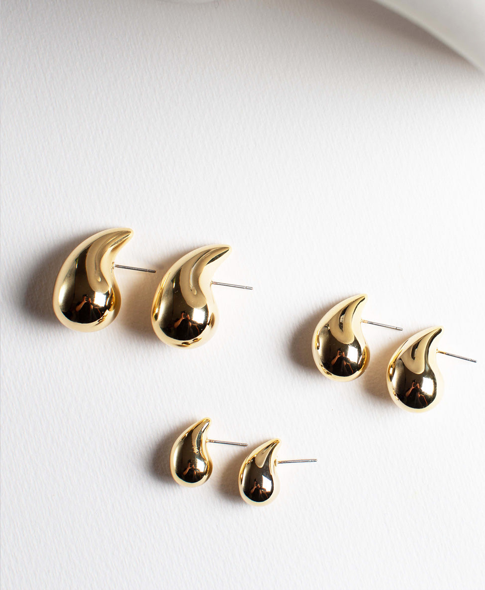 Bia Earrings / Gold / L