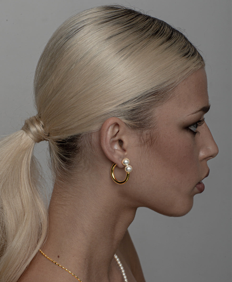 Carlisle Earrings / Gold