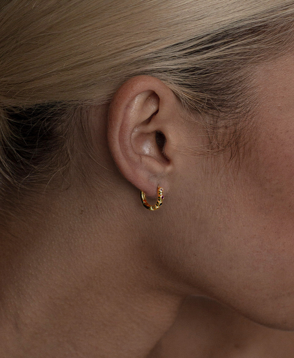 Frida Mini Hoops / Gold