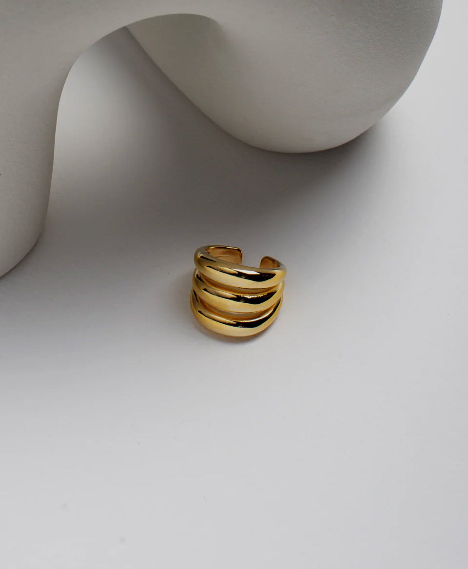 Mega Domed Ring / Gold