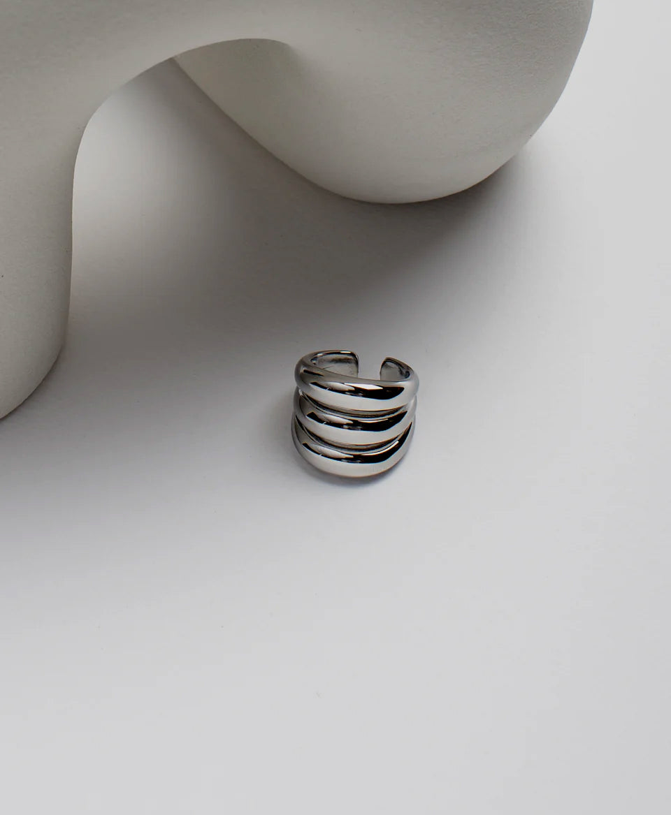 Mega Domed Ring / Silver